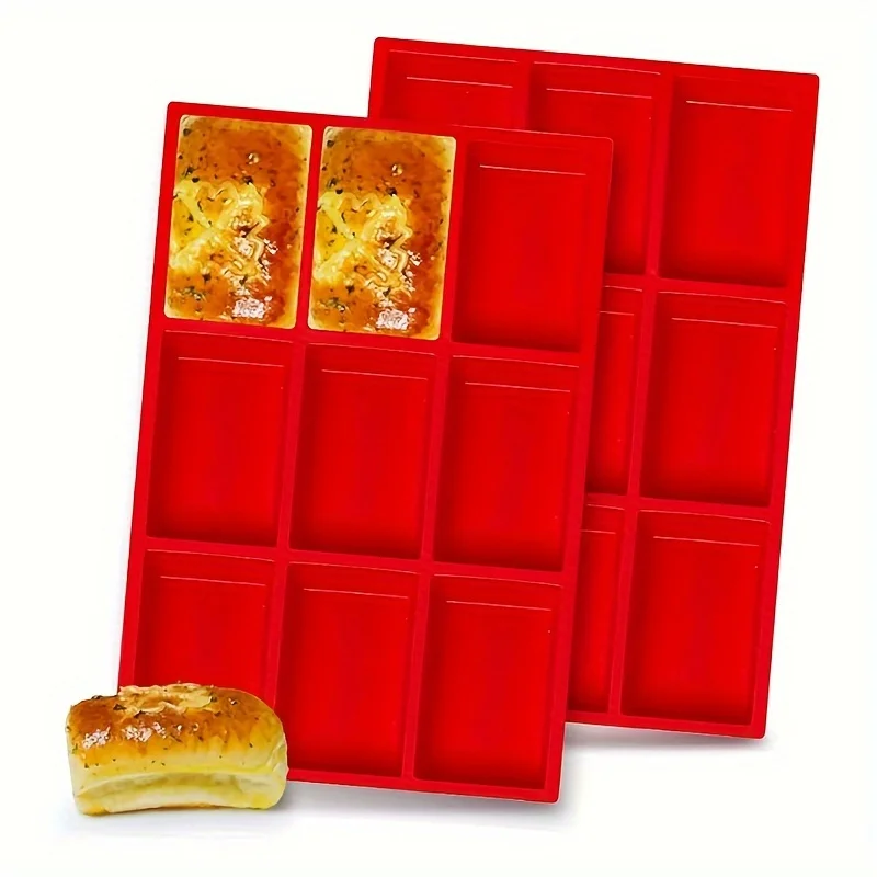 2/3pcs, Silicone Cake Mold, 9-Cavity Cake Mold, 3D High Temperature Resistance Bread Cake Baking Mold, Multifunctional Fancy Bro
2/3pcs, Silicone Cake Mold, 9-Cavity Cake Mold, 3D High Temperature Resistance Bread Cake Baking Mold, Multifunctional Fancy Bro