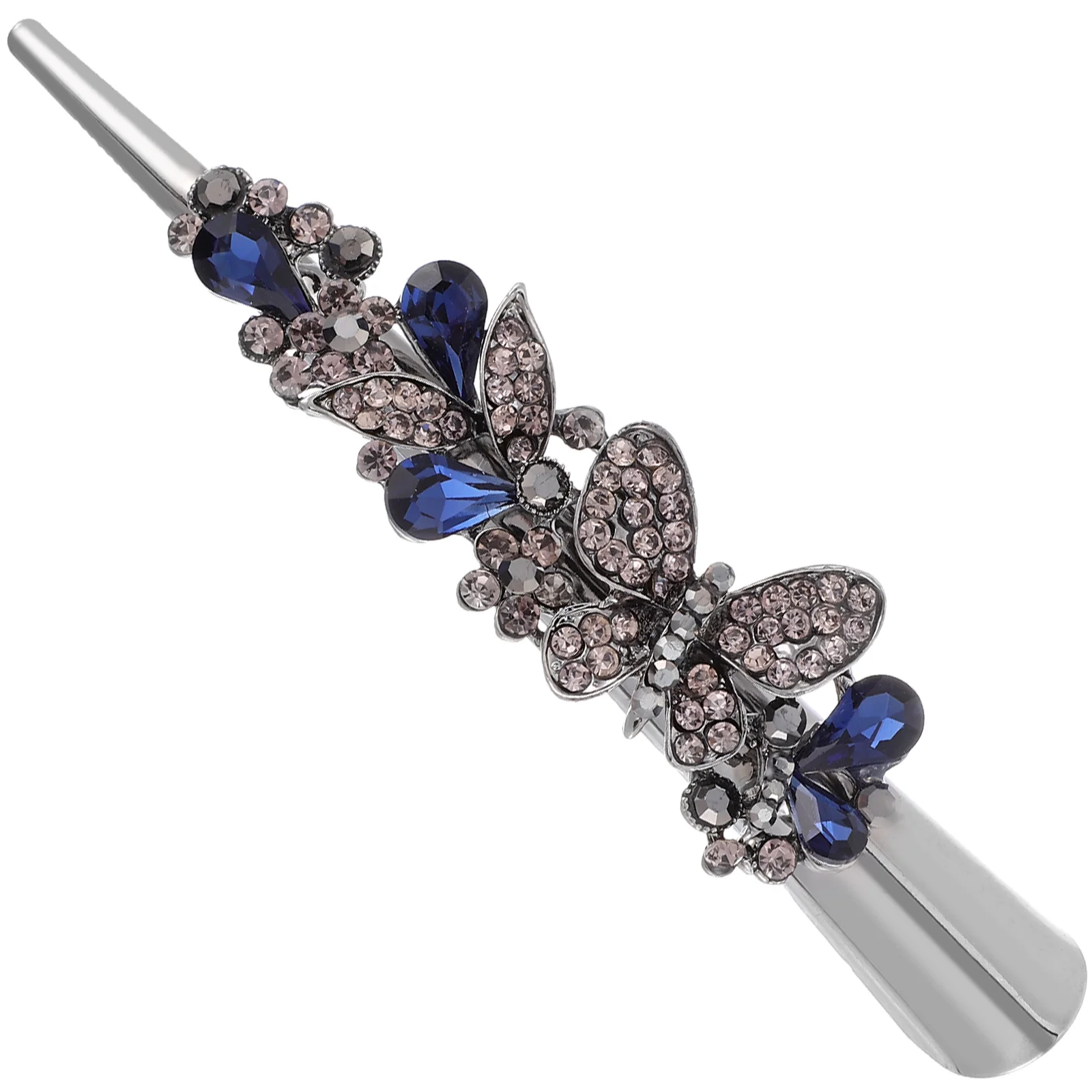 Retro Rhinestone Hair Clips Large Metal Horn Headband Crystal Accessory Style Four Ink Girls Hairpin Gray Women Hair
Retro Rhinestone Hair Clips Large Metal Horn Headband Crystal Accessory Style Four Ink Girls Hairpin Gray Women Hair