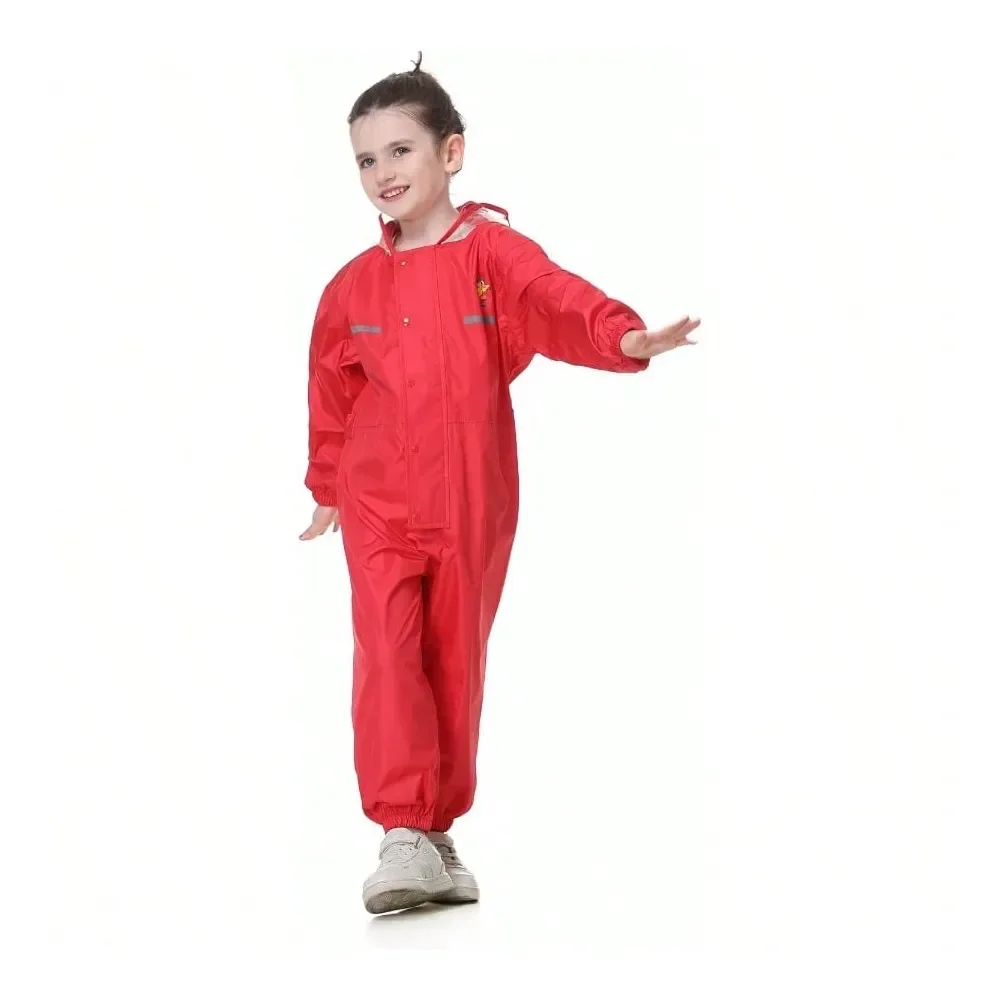 JiAmy Toddler One Piece Rain Suit Rain Poncho Waterproof Muddy Buddy Rain Jacket Full Body Raincoat
JiAmy Toddler One Piece Rain Suit Rain Poncho Waterproof Muddy Buddy Rain Jacket Full Body Raincoat