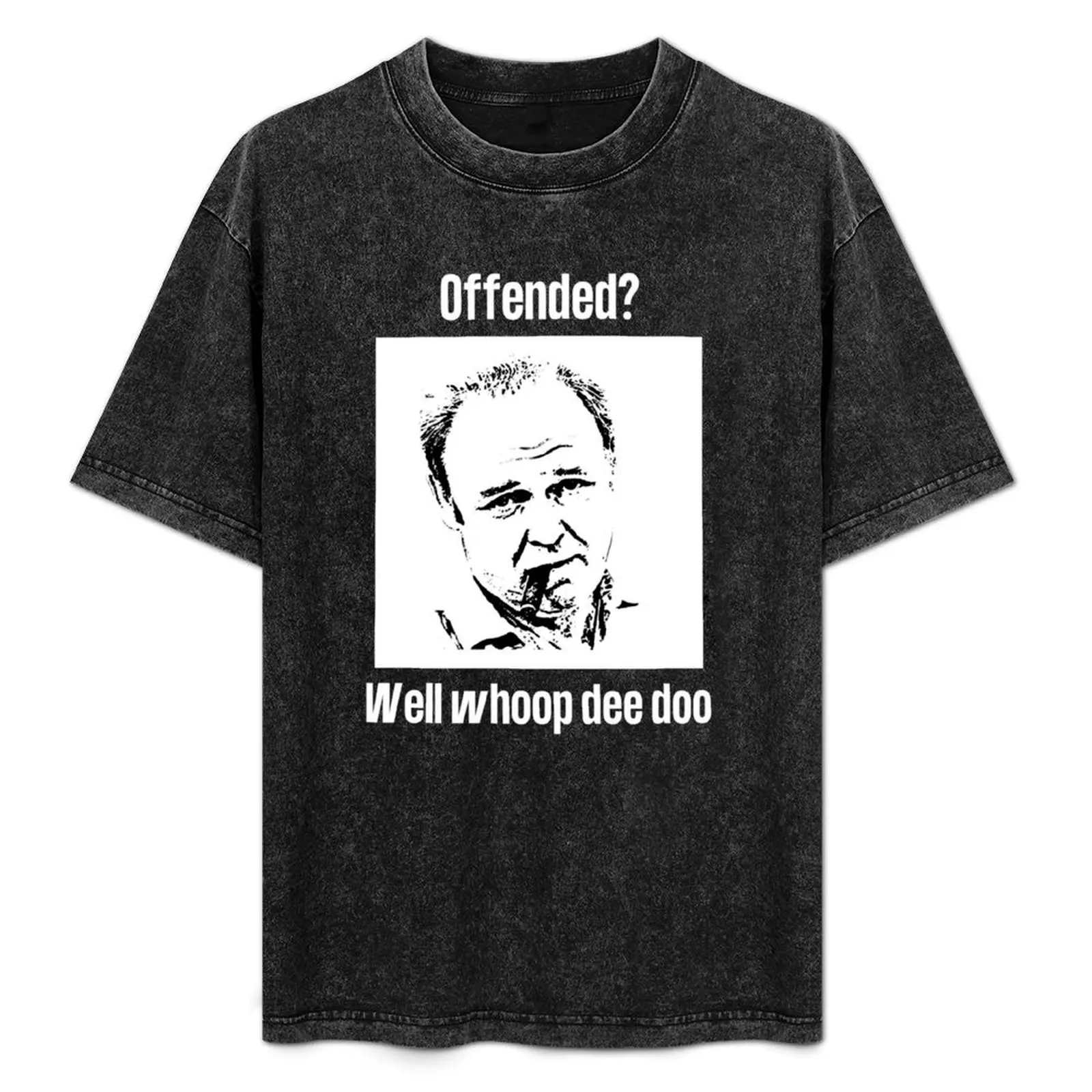 Archie Bunker Offended T-Shirt Simple Solid Color Crew Neck Tee
Archie Bunker Offended T-Shirt Simple Solid Color Crew Neck Tee