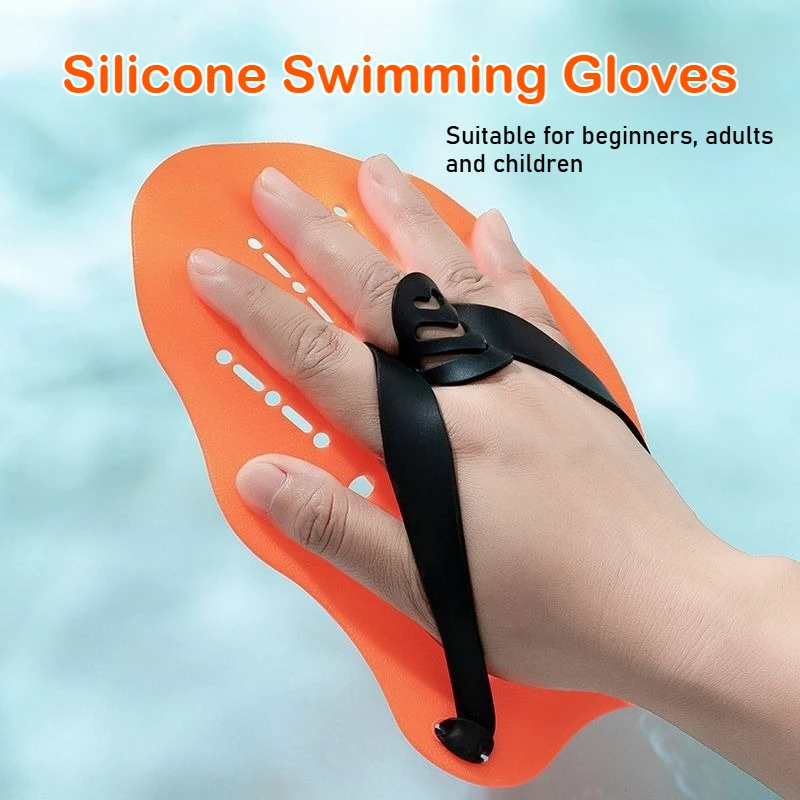Silicone Swimming Gloves Adults Flipper Freestyle Breaststroke Training Hand Paddles Water Sport Resistance Swim Aid Gear Diving
Silicone Swimming Gloves Adults Flipper Freestyle Breaststroke Training Hand Paddles Water Sport Resistance Swim Aid Gear Diving