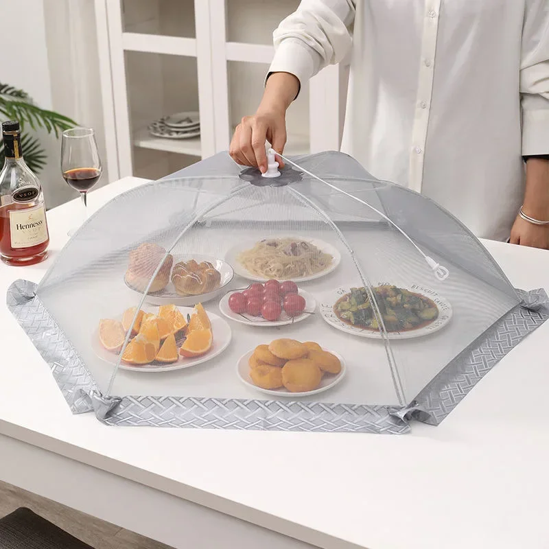 Foldable Food Covers Dining Table Mesh Cover Home Anti Fly Mosquito Tent Umbrella Picnic Protect Net Kitchen Accessories
Foldable Food Covers Dining Table Mesh Cover Home Anti Fly Mosquito Tent Umbrella Picnic Protect Net Kitchen Accessories