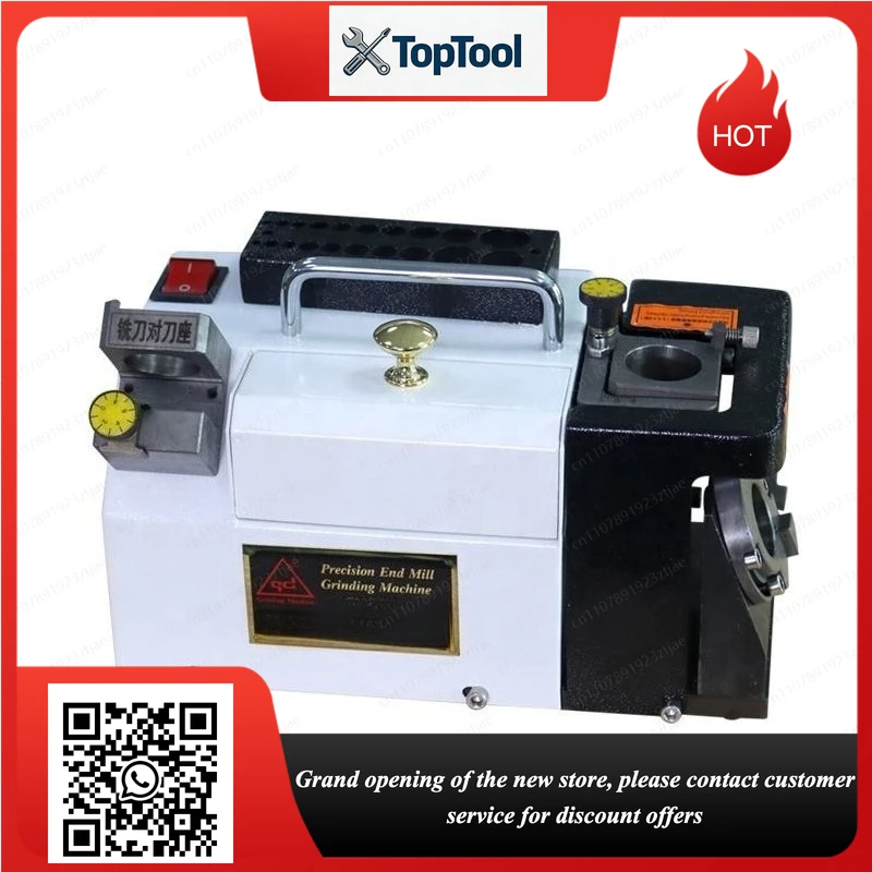 314 Portable Milling Cutter & Drill Bit Grinder, 3-14mm Carbide Tool Sharpener, 110V/220V
314 Portable Milling Cutter & Drill Bit Grinder, 3-14mm Carbide Tool Sharpener, 110V/220V