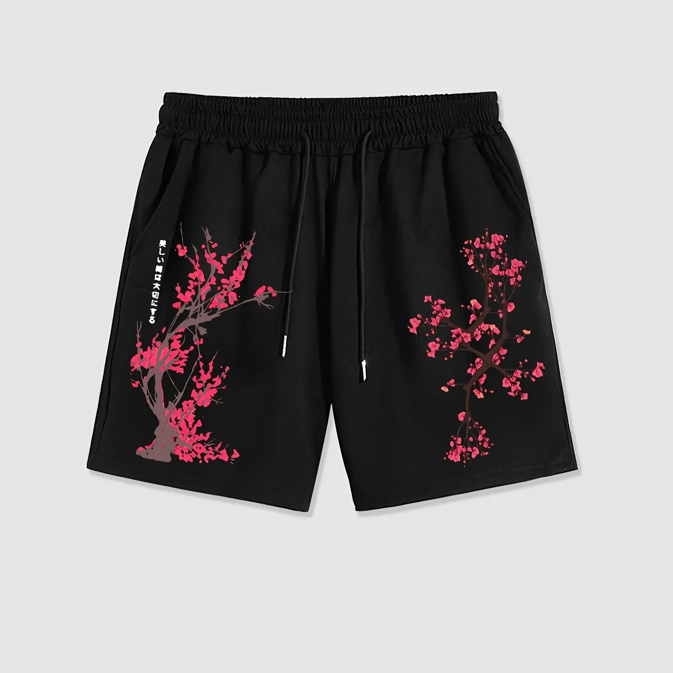 Men's Sports Breathable Casual Shorts with Plum Blossom Print, Loose and Elastic Waistband Drawstring, Suitable for Daily Wear
Men's Sports Breathable Casual Shorts with Plum Blossom Print, Loose and Elastic Waistband Drawstring, Suitable for Daily Wear