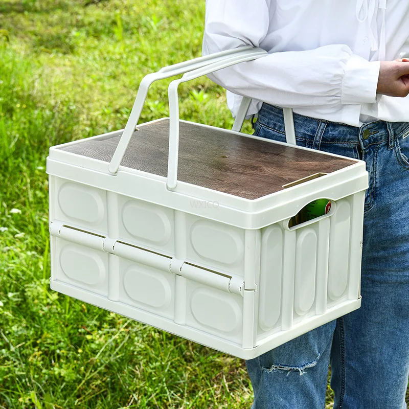 Utdoor Camping Storage Box Camping Wooden Cover Storage Box Car Trunk Portable Collapsible Picnic Basket
Utdoor Camping Storage Box Camping Wooden Cover Storage Box Car Trunk Portable Collapsible Picnic Basket