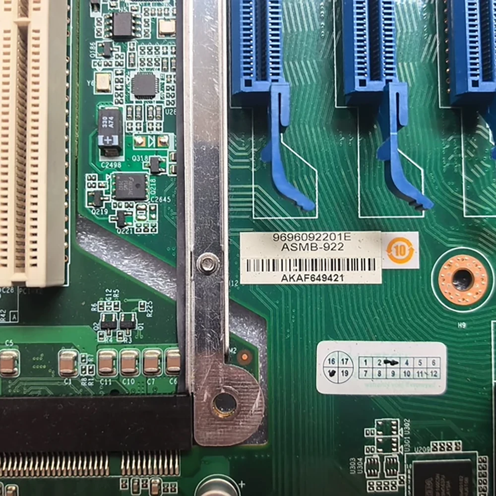Industrial control server motherboard ASMB-922 ASMB-922I Rev.A2 
Industrial control server motherboard ASMB-922 ASMB-922I Rev.A2