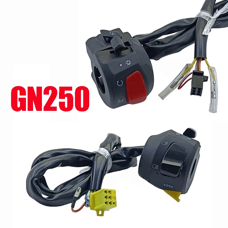 Motorcycle Handle Switches for Suzuki Haojue Qingqi Wangjiang for GN250 WJ250 INTRUDER250 Light Start Horn ON/Off Signal Switch
Motorcycle Handle Switches for Suzuki Haojue Qingqi Wangjiang for GN250 WJ250 INTRUDER250 Light Start Horn ON/Off Signal Switch