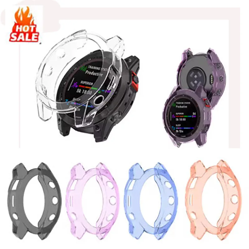 For Garmin Fenix 7X 7S TPU Anti-drop Durable Protector Frame For Garmin epix Gen2 Smart Watch Protection Case Bumper Accessories
For Garmin Fenix 7X 7S TPU Anti-drop Durable Protector Frame For Garmin epix Gen2 Smart Watch Protection Case Bumper Accessories