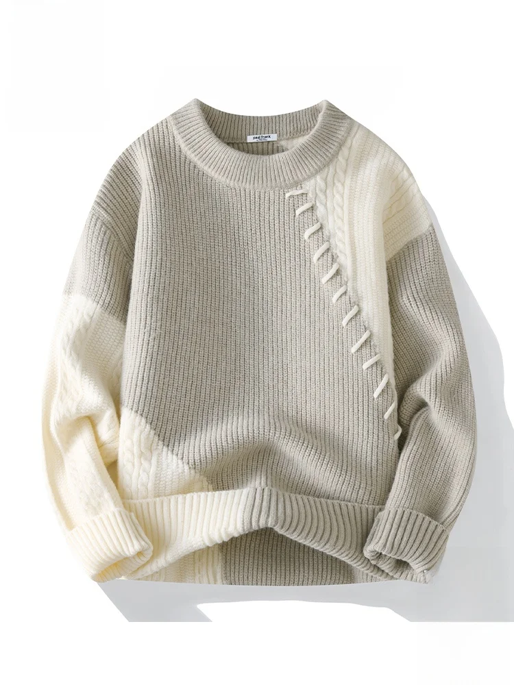 Мужской вязаный свитер Paul Frank Large-Mouth Monkey, осенний, с цветовыми блоками, свободного кроя, удобный, из смесового полиэстера
Мужской вязаный свитер Paul Frank Large-Mouth Monkey, осенний, с цветовыми блоками, свободного кроя, удобный, из смесового полиэстера