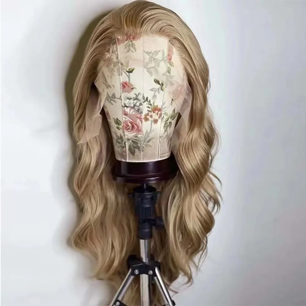 QW Synthetic Hair Ash Blonde Body Wave Soft 13X4 Lace Front Wig For Women Glueless Heat Resistant Fiber Cosplay Daily
QW Synthetic Hair Ash Blonde Body Wave Soft 13X4 Lace Front Wig For Women Glueless Heat Resistant Fiber Cosplay Daily
