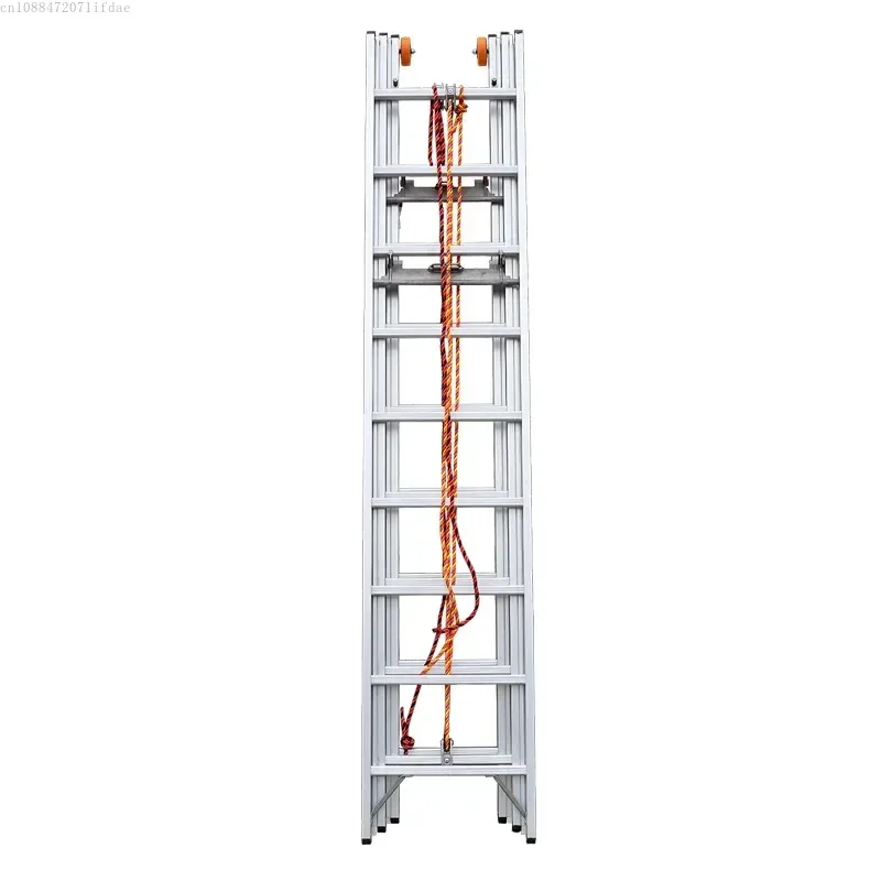 Aluminum Alloy 3-connected Fire Ladder Thickened Folding Single-sided Lifting Household Engineering Cloud Ladder 16 M Telescopic
Aluminum Alloy 3-connected Fire Ladder Thickened Folding Single-sided Lifting Household Engineering Cloud Ladder 16 M Telescopic