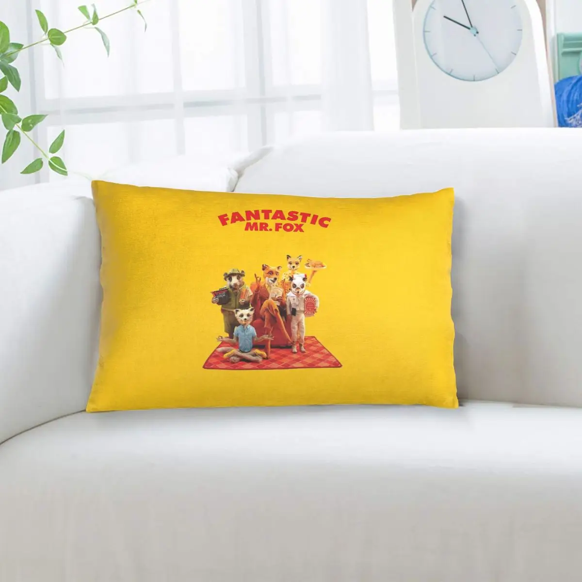 Fantastic Mr Fox Movie Poster Rectangle Pillowcase Cushion Cover Decorative Bedroom Bed Home Comfort Throw Pillow
Fantastic Mr Fox Movie Poster Rectangle Pillowcase Cushion Cover Decorative Bedroom Bed Home Comfort Throw Pillow