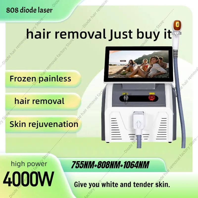 2025 New Style Professional Three-Wavelength 808nm Freezing Point Laser Permanent Painless Hair removal Machine
2025 New Style Professional Three-Wavelength 808nm Freezing Point Laser Permanent Painless Hair removal Machine