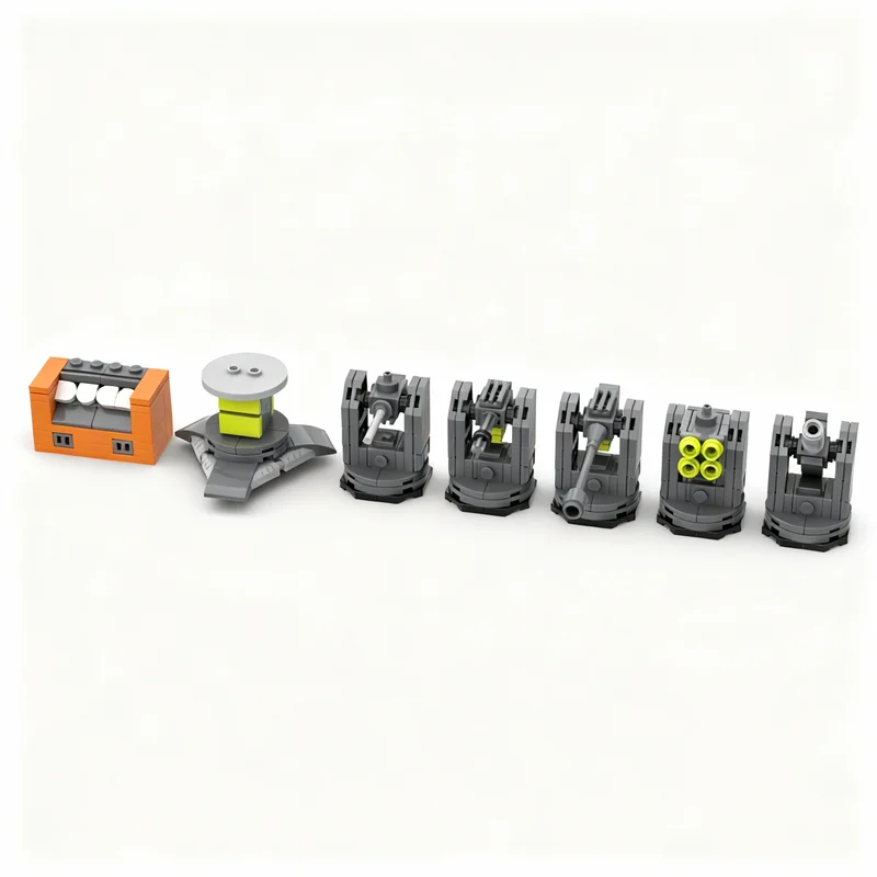 NEW 290PCS MOC Creative Model Helldivers 2 Equipment Custom Building Blocks DIY Ideas Assembly Display Gift Decoration Home Set
NEW 290PCS MOC Creative Model Helldivers 2 Equipment Custom Building Blocks DIY Ideas Assembly Display Gift Decoration Home Set