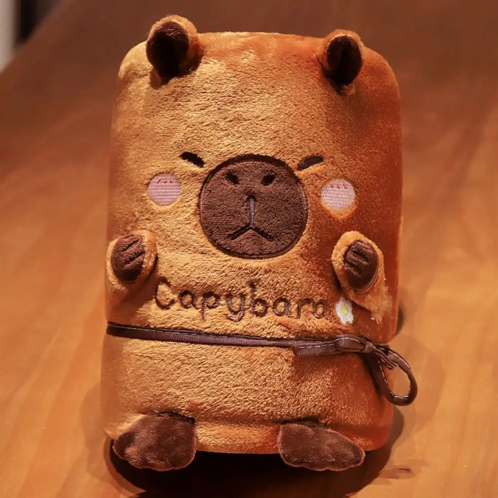 Wearable Capybara Blanket Warm Oversized Capybara Flannel Blanket 90/165cm Soft Capybara Plush Roll Mat For Women and Men
Wearable Capybara Blanket Warm Oversized Capybara Flannel Blanket 90/165cm Soft Capybara Plush Roll Mat For Women and Men
