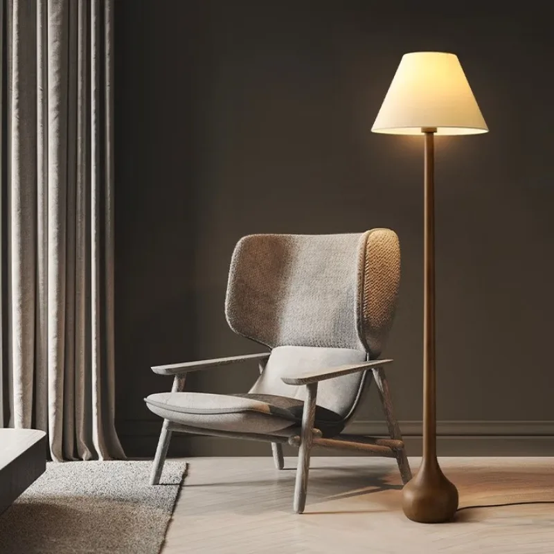 Solid wood living room floor lamp Nordic simple log high-end bedroom decoration atmosphere light wabi sandy wind vertical light
Solid wood living room floor lamp Nordic simple log high-end bedroom decoration atmosphere light wabi sandy wind vertical light