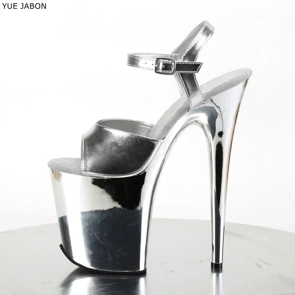 Silver 20cm Pink Pole Dance & Catwalk sexy summer high heels Yellow stiletto fashion platform women's shoes buckle sandals
Silver 20cm Pink Pole Dance & Catwalk sexy summer high heels Yellow stiletto fashion platform women's shoes buckle sandals