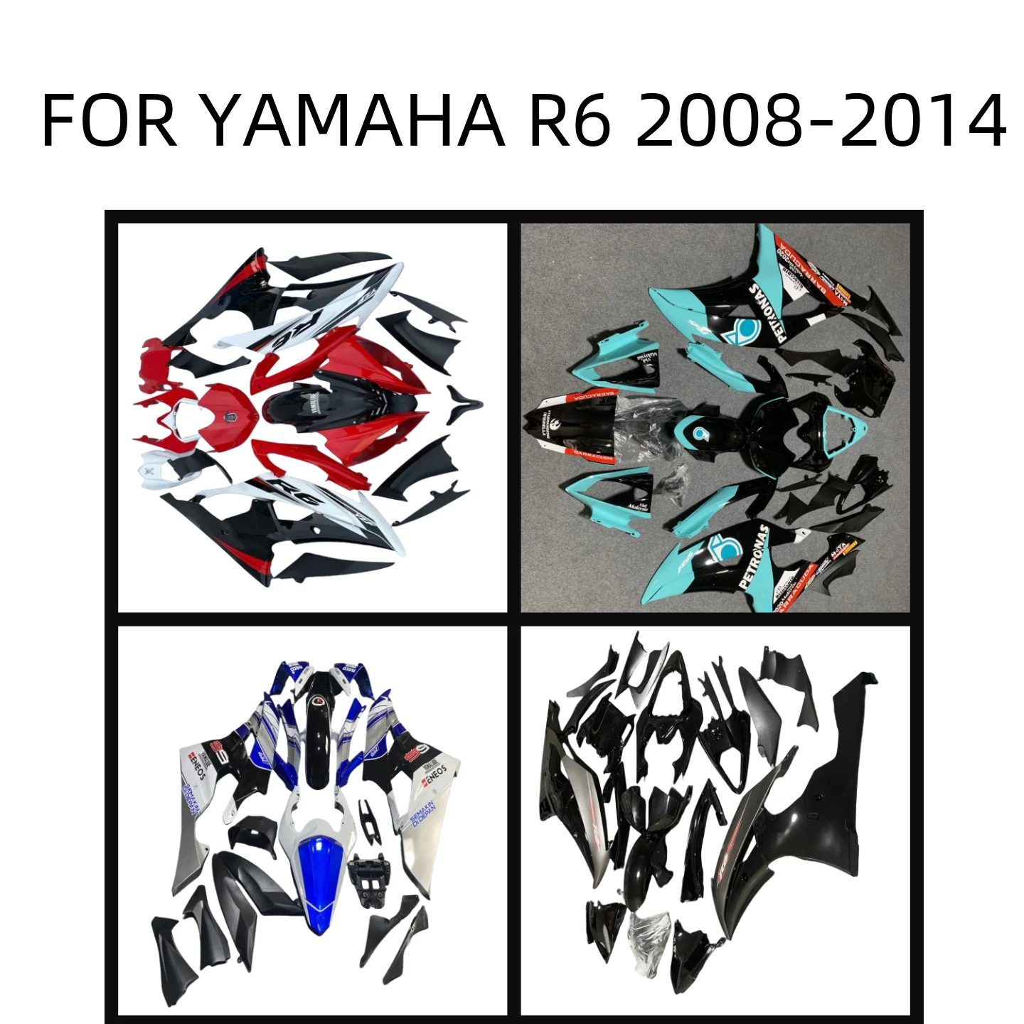 Full Body Kits for YZF R6 08 09 for YAMAHA YZFR6 Fairings 2014 for YZF R6 Full Body Kits 2008 2009 2010 2011 2012 2013 2014
Full Body Kits for YZF R6 08 09 for YAMAHA YZFR6 Fairings 2014 for YZF R6 Full Body Kits 2008 2009 2010 2011 2012 2013 2014