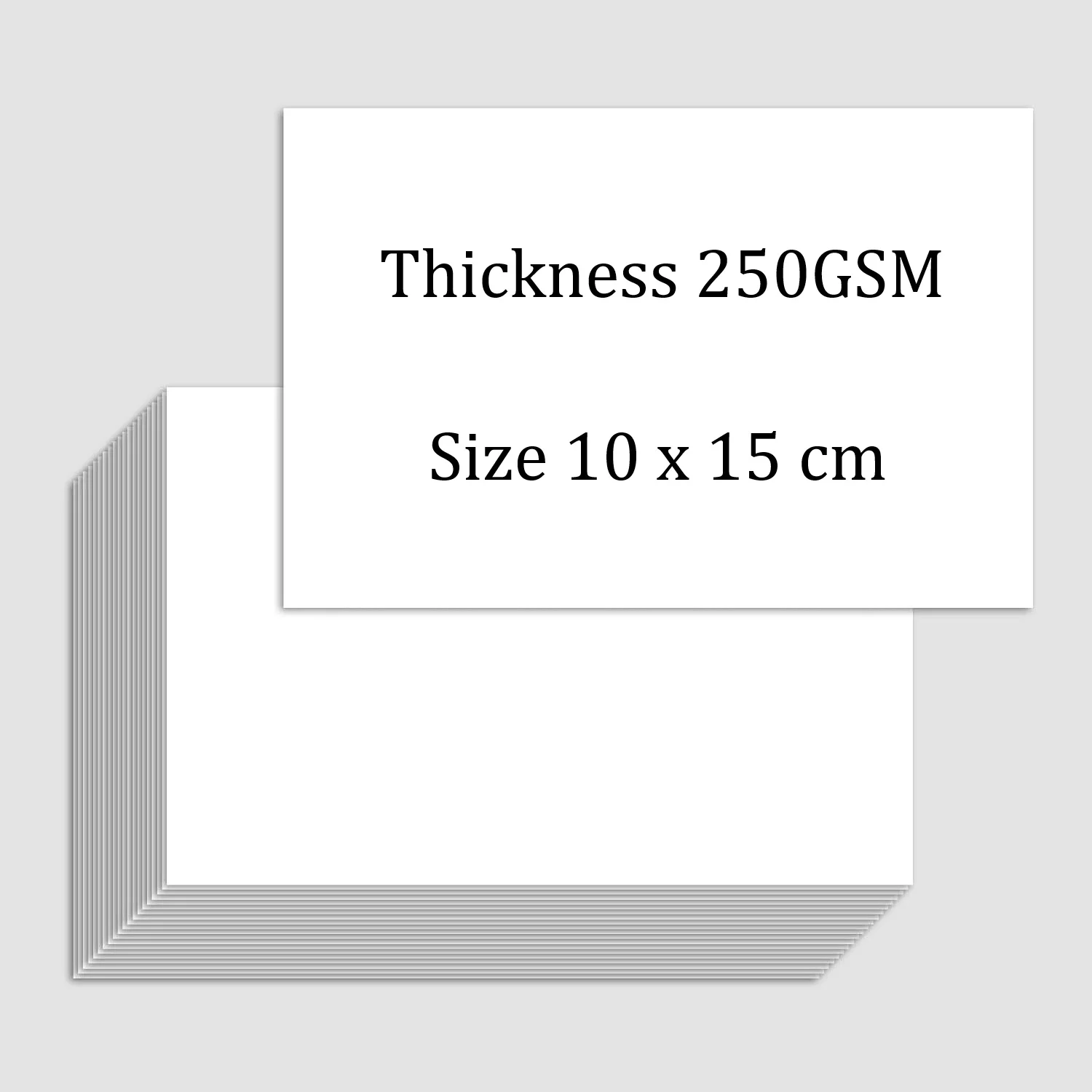 100Pcs Size 10*15cm Plain White Postcard Blank Matte Cardstock Thick Paper For Card Making
100Pcs Size 10*15cm Plain White Postcard Blank Matte Cardstock Thick Paper For Card Making