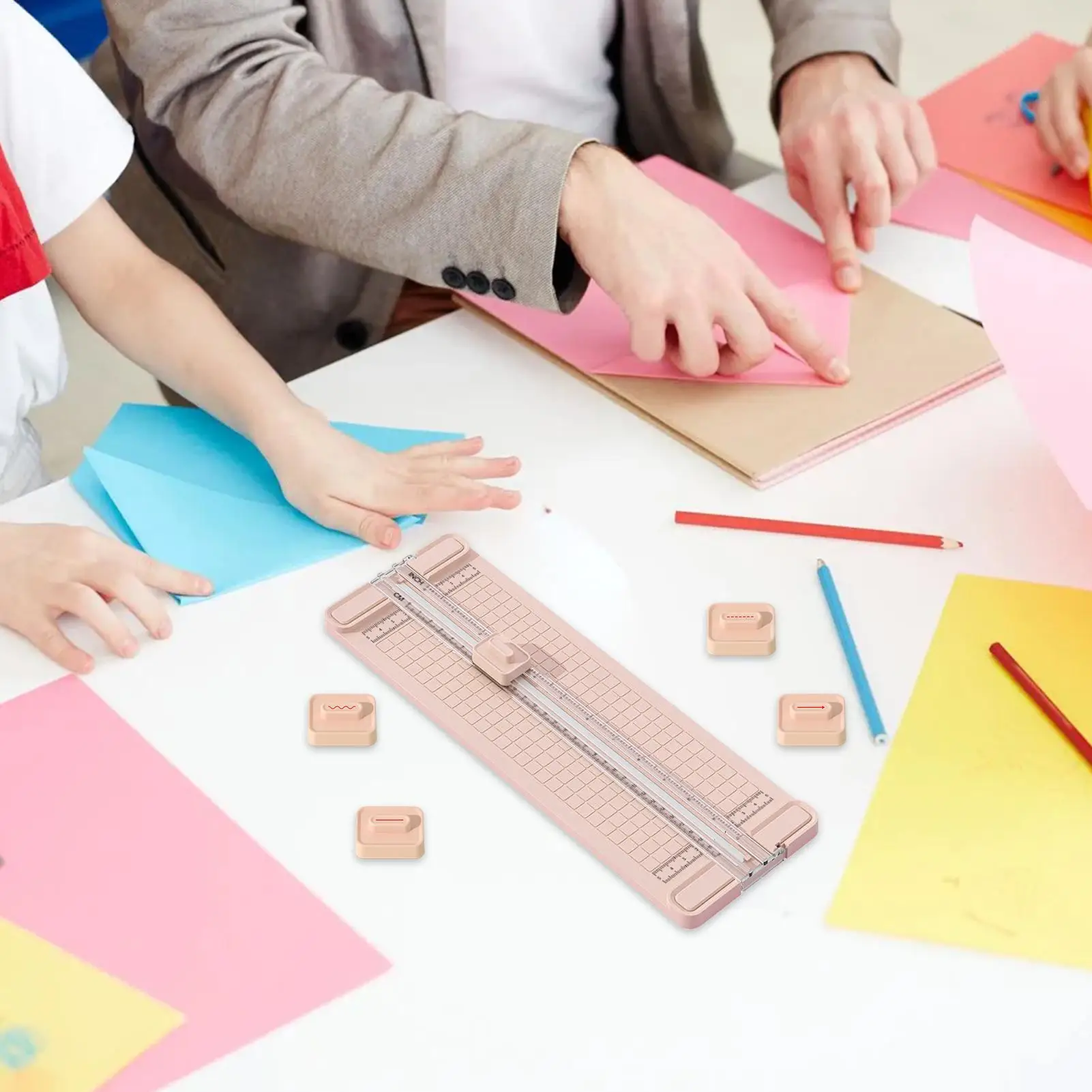 Paper Cutter Slider Craft Paper Cutter 4-in-1 Tools Bidirectional Cutting Precision Shredder Anti-Slip For Business Home
Paper Cutter Slider Craft Paper Cutter 4-in-1 Tools Bidirectional Cutting Precision Shredder Anti-Slip For Business Home