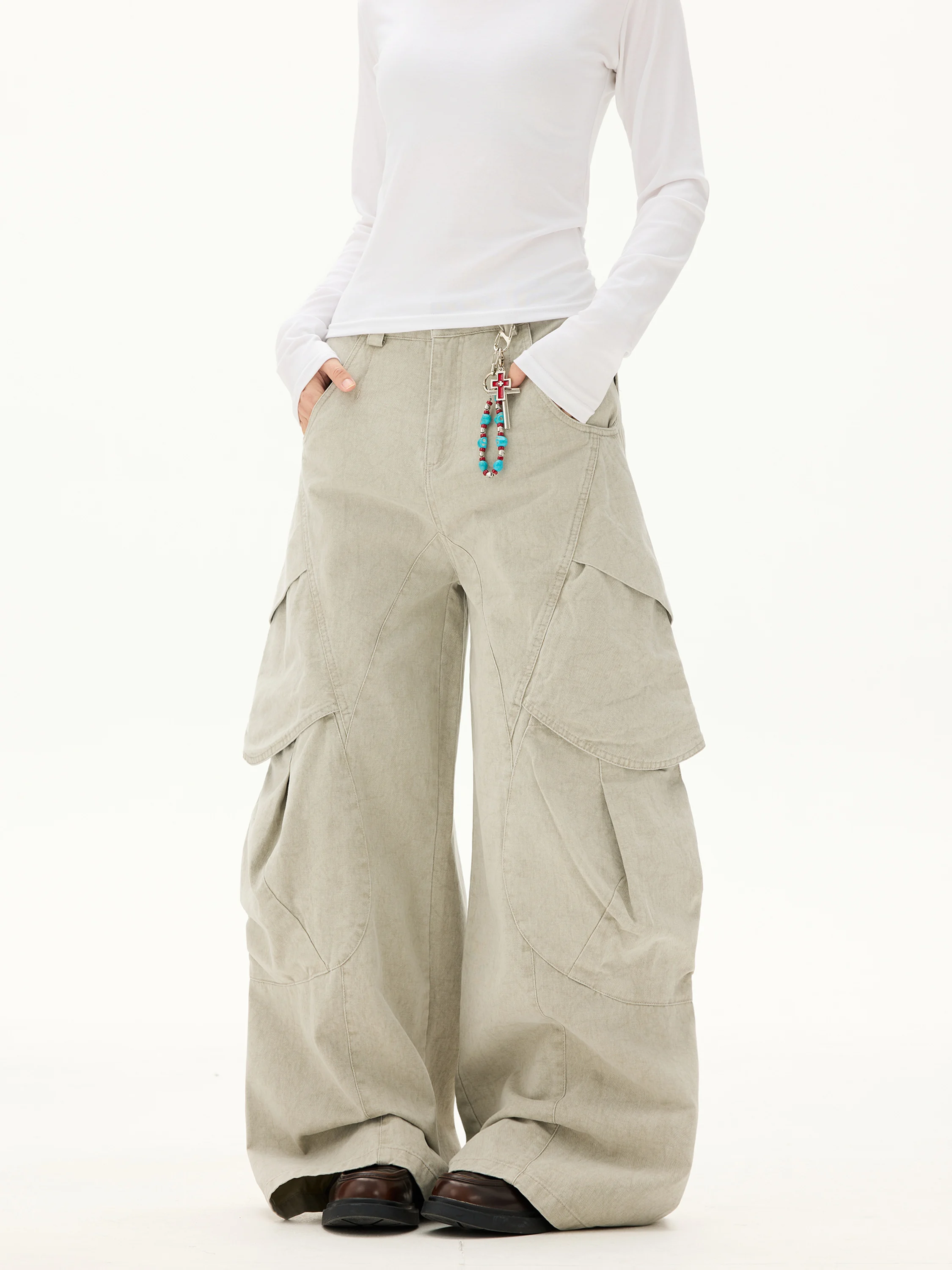 Retro Free Sonata Design Sense Deconstructed Wide Leg ket Work Trousers Men Women Baggy Casual Pants Cotton l Waist
Retro Free Sonata Design Sense Deconstructed Wide Leg ket Work Trousers Men Women Baggy Casual Pants Cotton l Waist