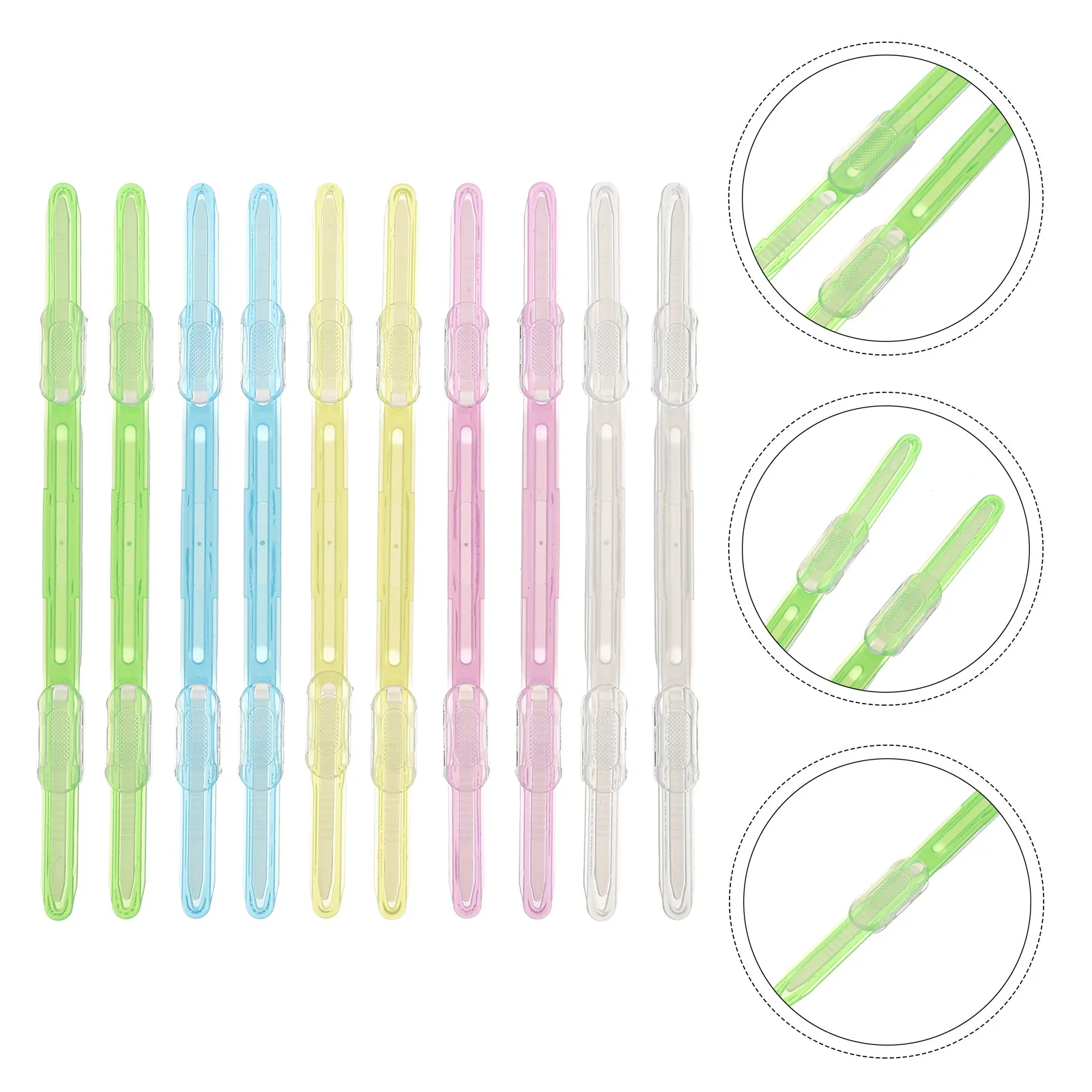 20 шт. пластиковых зажимов для переплета книг с сильной фиксацией, легкие канцелярские зажимы для бумаги, школьные принадлежности
20 шт. пластиковых зажимов для переплета книг с сильной фиксацией, легкие канцелярские зажимы для бумаги, школьные принадлежности