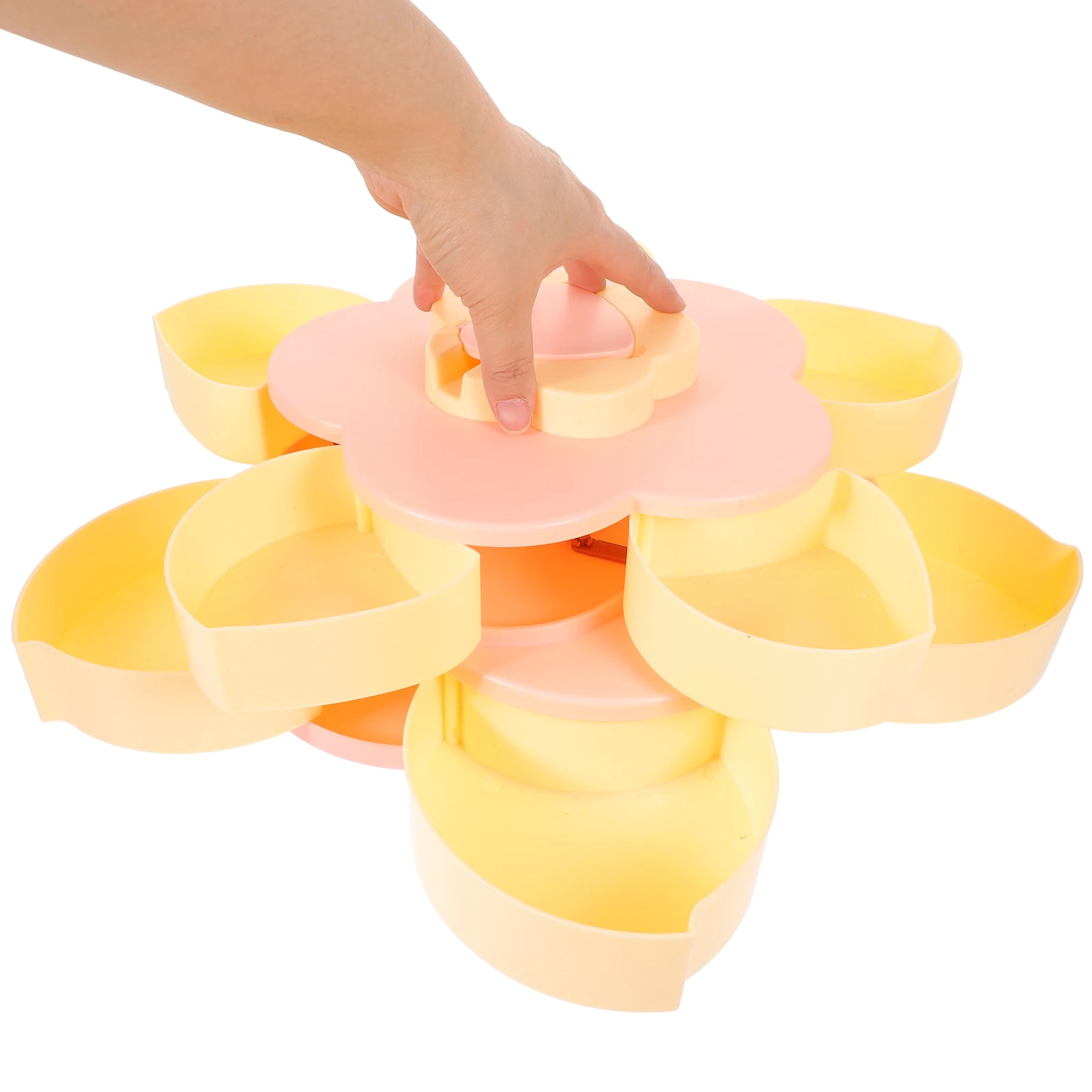 Double Layer Fruit Plate Food Storage Tray Compartment Candy Holder Containers for
Double Layer Fruit Plate Food Storage Tray Compartment Candy Holder Containers for