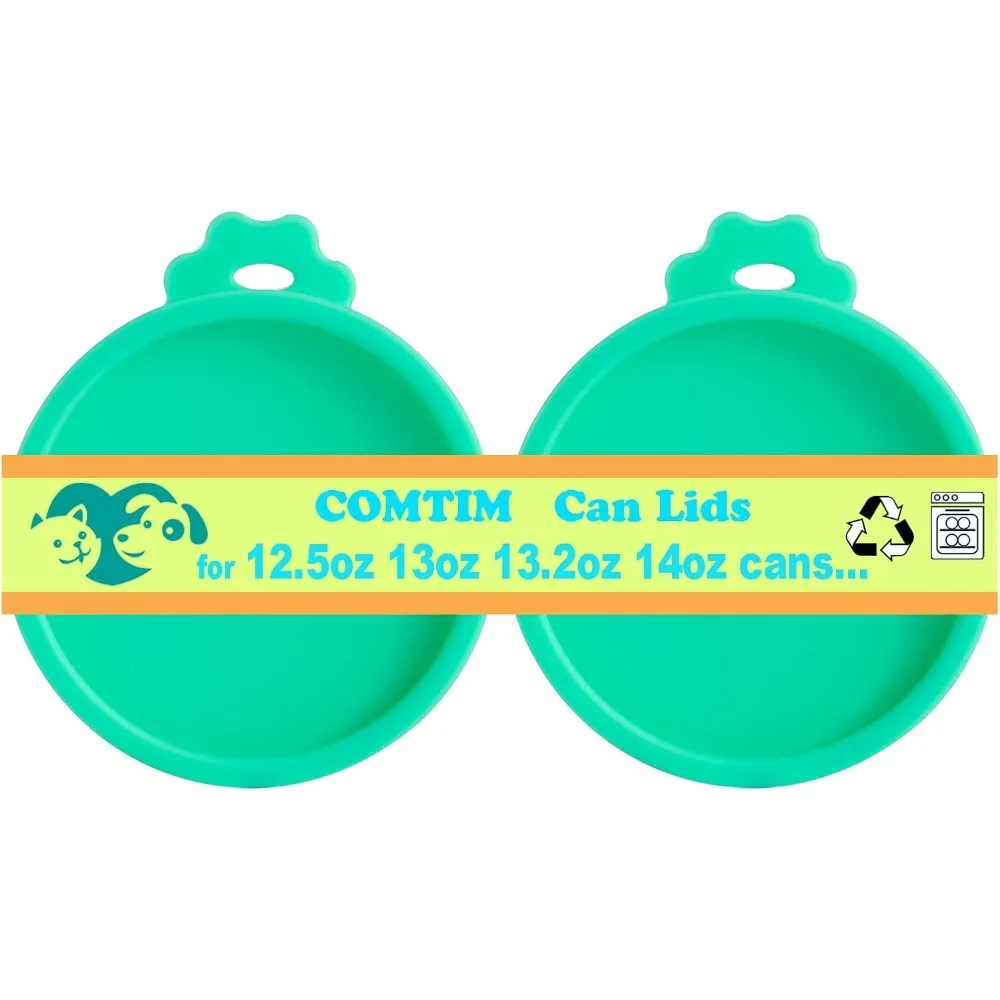Reusable Silicone Covers Lids for Dog and Cat Food Cans Universal Can Toppers for 6 oz 12.5 oz 13 oz 13.5 oz Cans Airtight Pet Food Saver Lids Flexible Sealing Covers for Leftover Canned Goods Wet Food Storage Keep Fresh
Reusable Silicone Covers Lids for Dog and Cat Food Cans Universal Can Toppers for 6 oz 12.5 oz 13 oz 13.5 oz Cans Airtight Pet Food Saver Lids Flexible Sealing Covers for Leftover Canned Goods Wet Food Storage Keep Fresh
