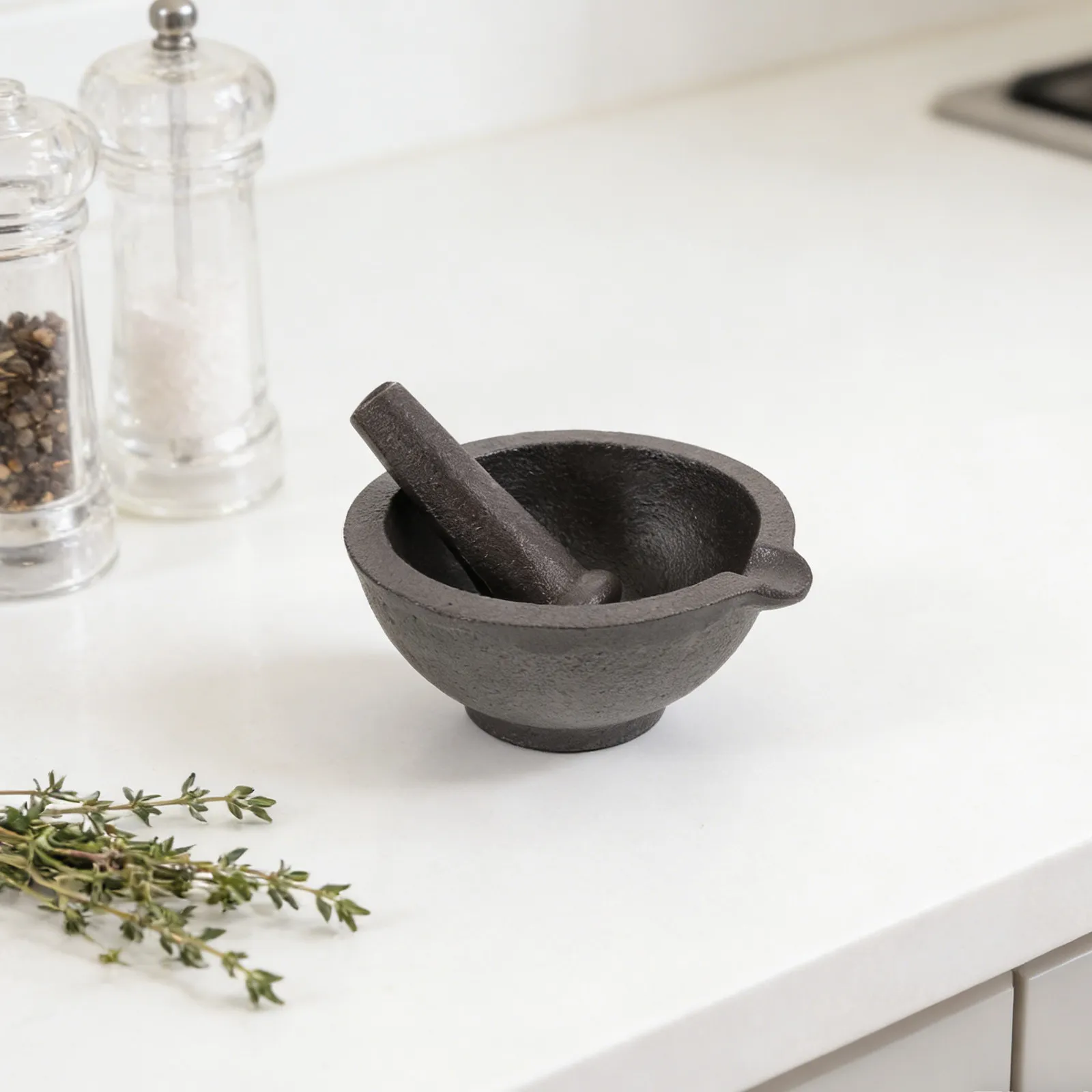 Heavy Duty Cast Iron Garlic Grinder Mortar and Pestle Set for Spices Ginger Crush Pot Manual Kitchen Tool Garlic Masher Pestle
Heavy Duty Cast Iron Garlic Grinder Mortar and Pestle Set for Spices Ginger Crush Pot Manual Kitchen Tool Garlic Masher Pestle