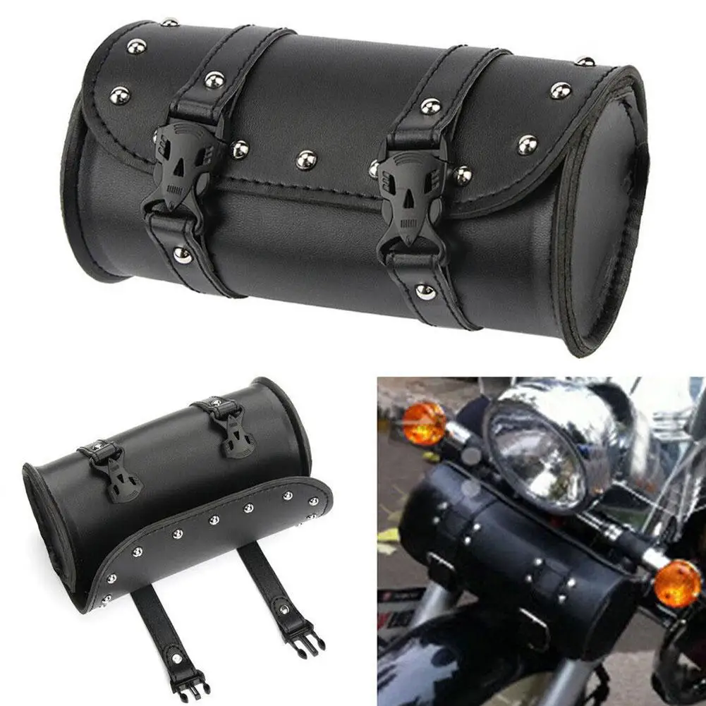 Universal Motorcycle Handlebar Bag Waterproof Leather Saddlebags Large Capacity Storage Pocket Tools Holder Bag
Universal Motorcycle Handlebar Bag Waterproof Leather Saddlebags Large Capacity Storage Pocket Tools Holder Bag