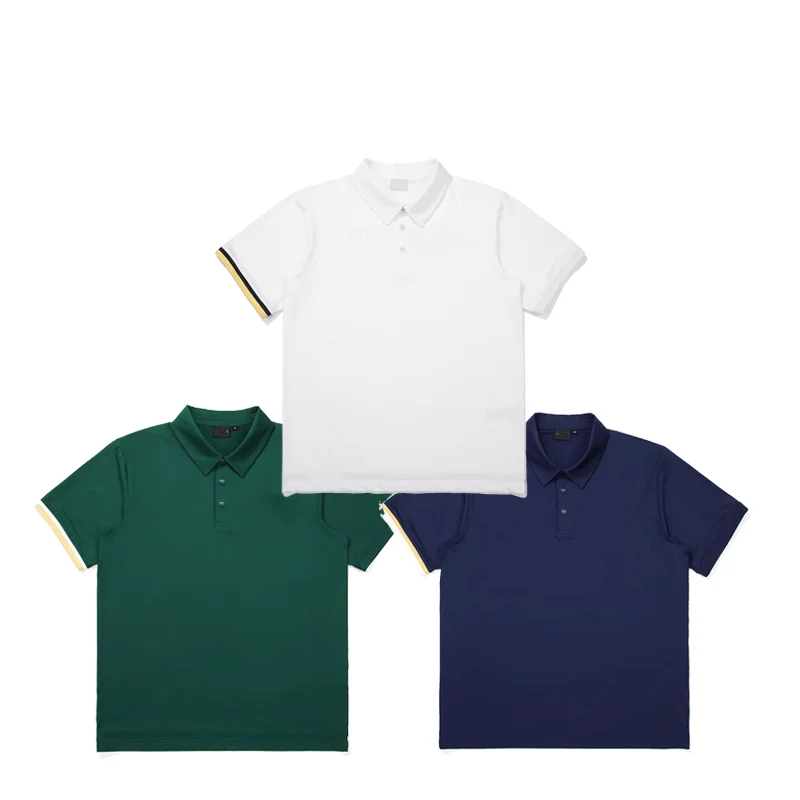 2025 New Summer Korean Style Golf Clothing Men's Polo Shirt Elastic Quick-Drying Sports Fashion Short-Sleeved T-Shirt
2025 New Summer Korean Style Golf Clothing Men's Polo Shirt Elastic Quick-Drying Sports Fashion Short-Sleeved T-Shirt