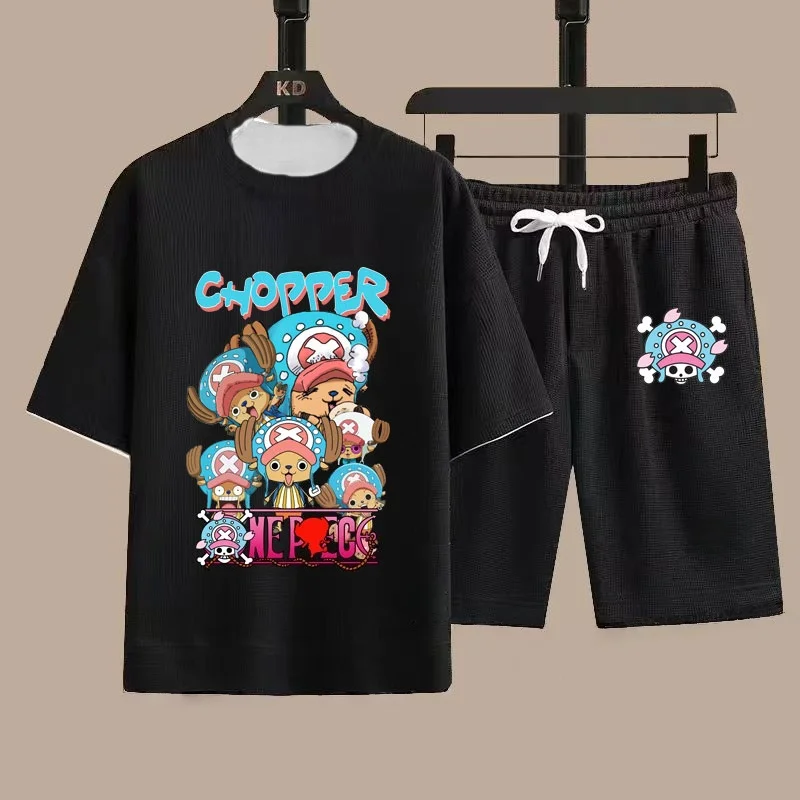 One Piece Chopper Men's 2026 Summer Outfit Chopper Multi-Character Print T-Shirt & Shorts Set Breathable Casual Anime Tracksuit
One Piece Chopper Men's 2026 Summer Outfit Chopper Multi-Character Print T-Shirt & Shorts Set Breathable Casual Anime Tracksuit