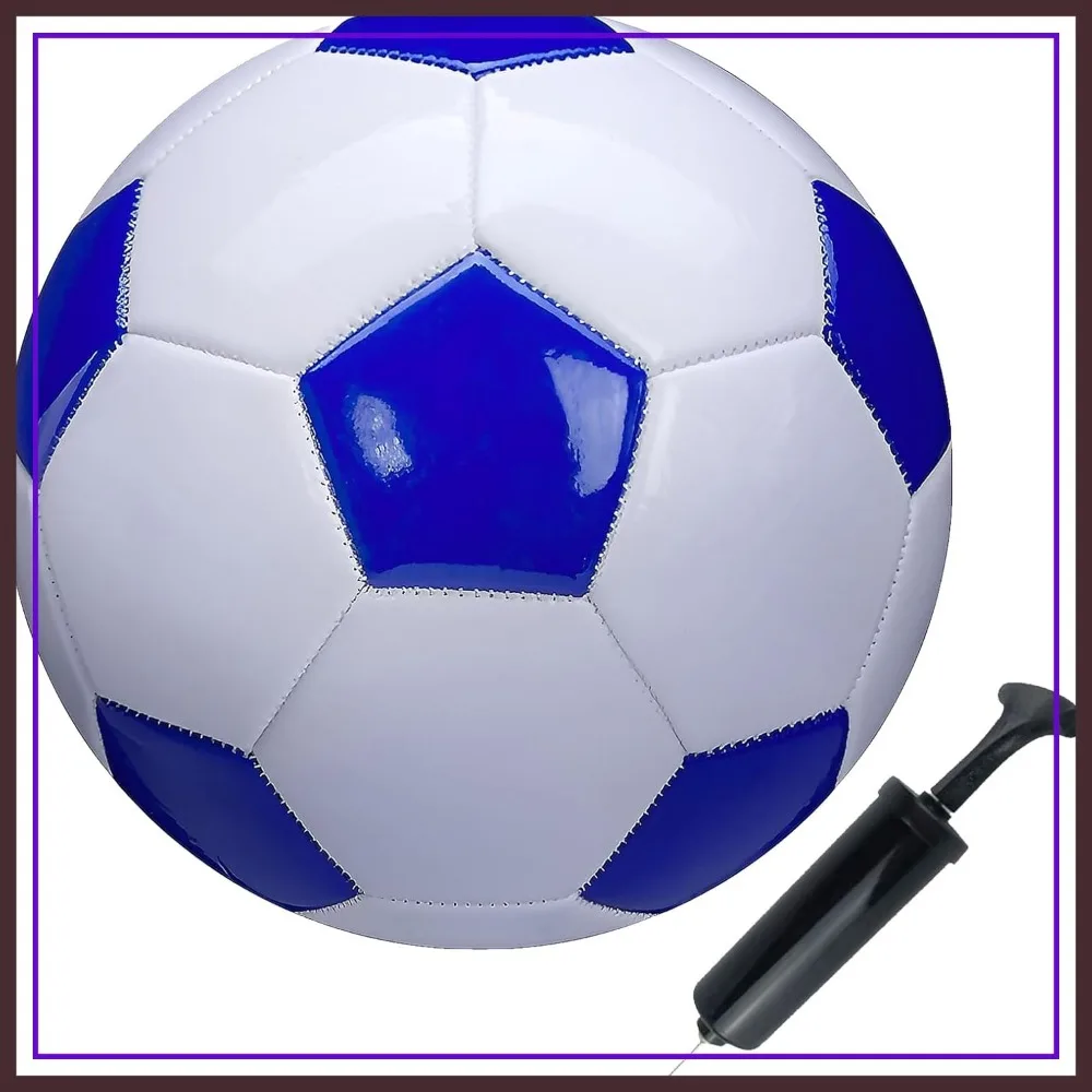 Soccer Ball Size 2 3 4 5 White Blue Outdoor Indoor Kids Training Practice
Soccer Ball Size 2 3 4 5 White Blue Outdoor Indoor Kids Training Practice