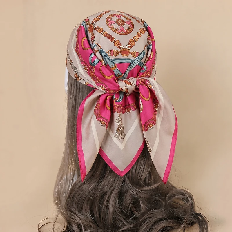 Luxury Scarf Handkerchief Hijab Women's Turban Square Fashion Print Headscarf Neckerchief Bandana Shawl Windproof Headband Wraps
Luxury Scarf Handkerchief Hijab Women's Turban Square Fashion Print Headscarf Neckerchief Bandana Shawl Windproof Headband Wraps