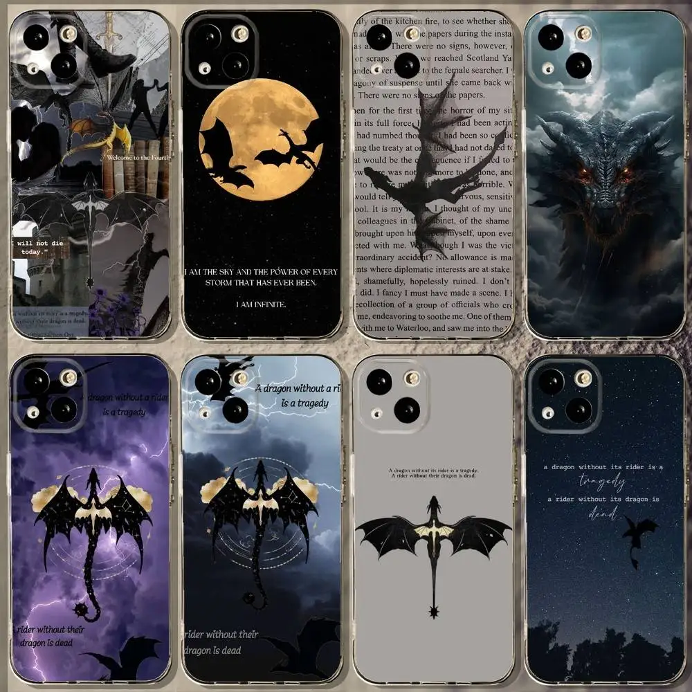 Fourth-S Wing Dragon Phone Case For iPhone 16,15,14,13,12,11 Plus,Pro,Max,XR,XS,X,7,8 Plus,SE,Mini Soft Transparent Cover
Fourth-S Wing Dragon Phone Case For iPhone 16,15,14,13,12,11 Plus,Pro,Max,XR,XS,X,7,8 Plus,SE,Mini Soft Transparent Cover