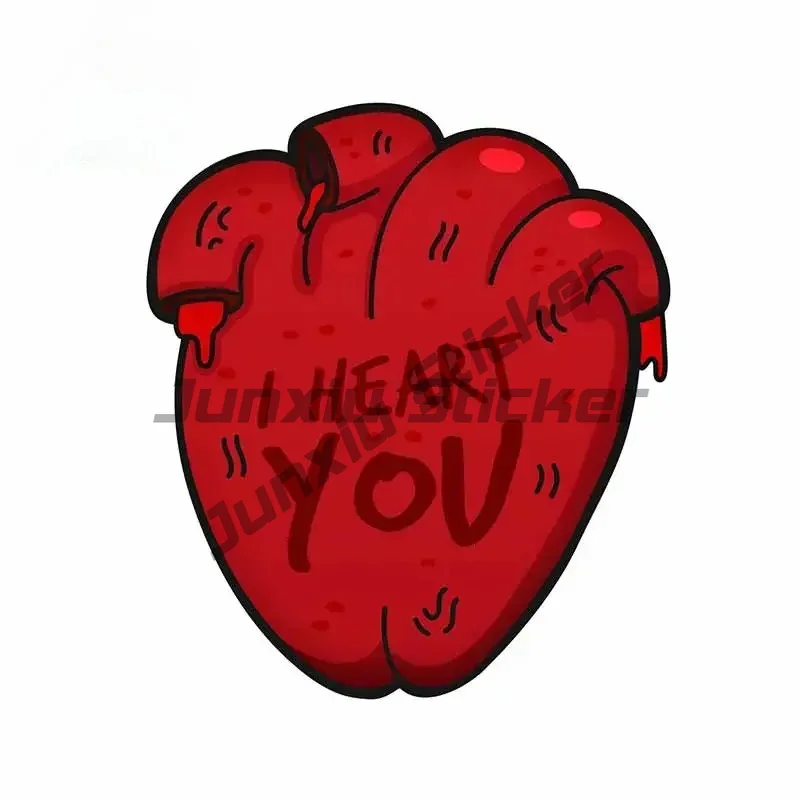 I Heart You Car Sticker Red Broken Heart Blood Funny Scratch-Proof Decal Waterproof Windshield Graphics
I Heart You Car Sticker Red Broken Heart Blood Funny Scratch-Proof Decal Waterproof Windshield Graphics