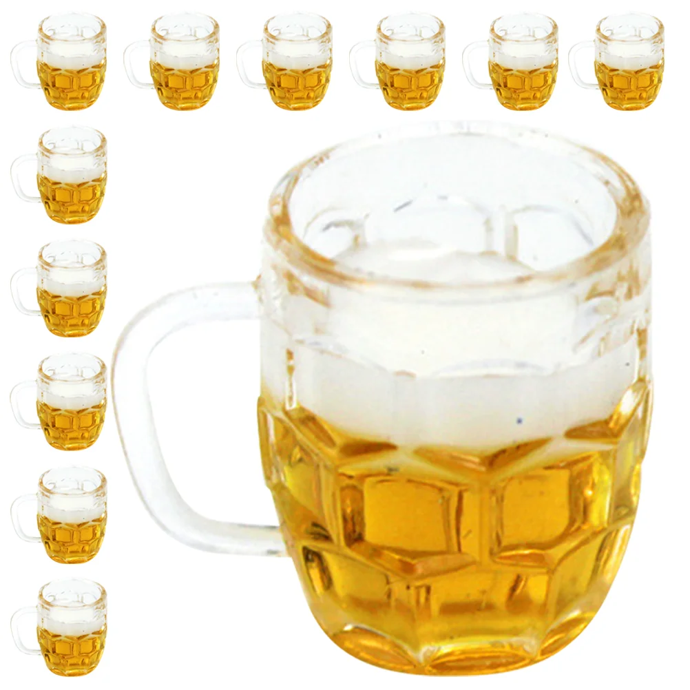 12 Pcs Simulation Beer Mini Mugs Tiny House Prop Decor Decorations Model Resin Cups Child
12 Pcs Simulation Beer Mini Mugs Tiny House Prop Decor Decorations Model Resin Cups Child