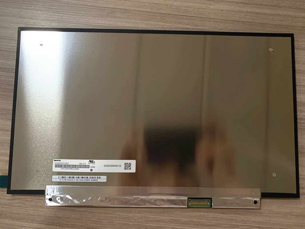 14 inch N140HCR-GA2 N140HCR GA2 CMN14E4 laptop LCD screen replacement 60Hz 1920×1080 FHD 72% NTSC eDP 30 pin Non-Touchscreen
14 inch N140HCR-GA2 N140HCR GA2 CMN14E4 laptop LCD screen replacement 60Hz 1920×1080 FHD 72% NTSC eDP 30 pin Non-Touchscreen