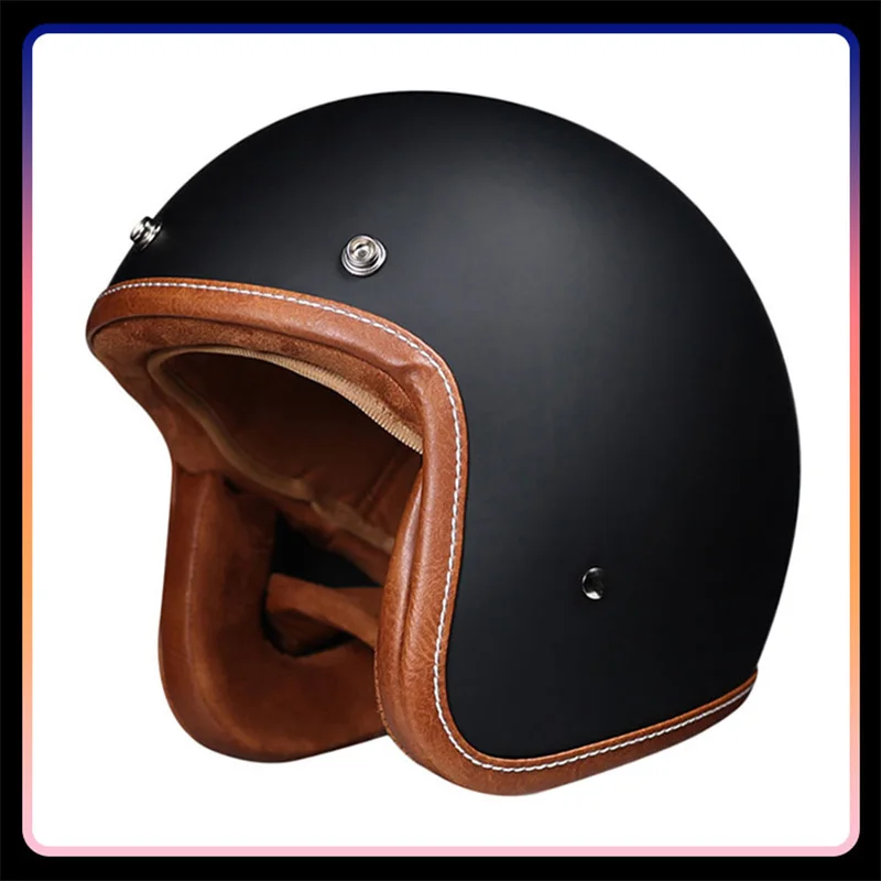 High Quality ABS Shell Open Face Helmets for Motorcycle Scooter Cruiser DOT Approved Adult Vintage Retro Jet Helmet 3/4 Helm
High Quality ABS Shell Open Face Helmets for Motorcycle Scooter Cruiser DOT Approved Adult Vintage Retro Jet Helmet 3/4 Helm