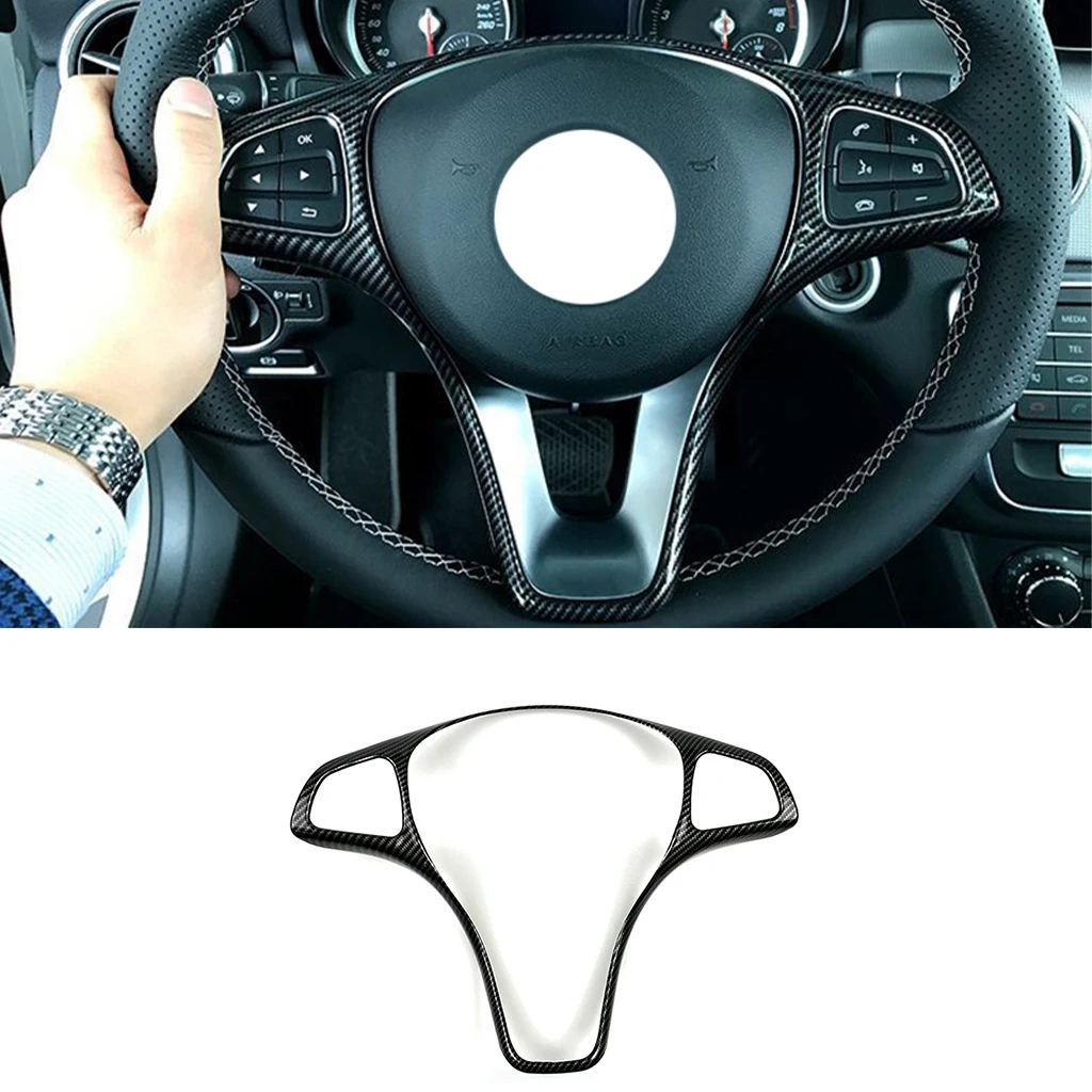 Car Steering Wheel Trim Cover For Mercedes Benz A B C E GLA CLA GLC GLS GLE V Class W176 W246 W205 W213 W117 C117 X156 X253 W447
Car Steering Wheel Trim Cover For Mercedes Benz A B C E GLA CLA GLC GLS GLE V Class W176 W246 W205 W213 W117 C117 X156 X253 W447