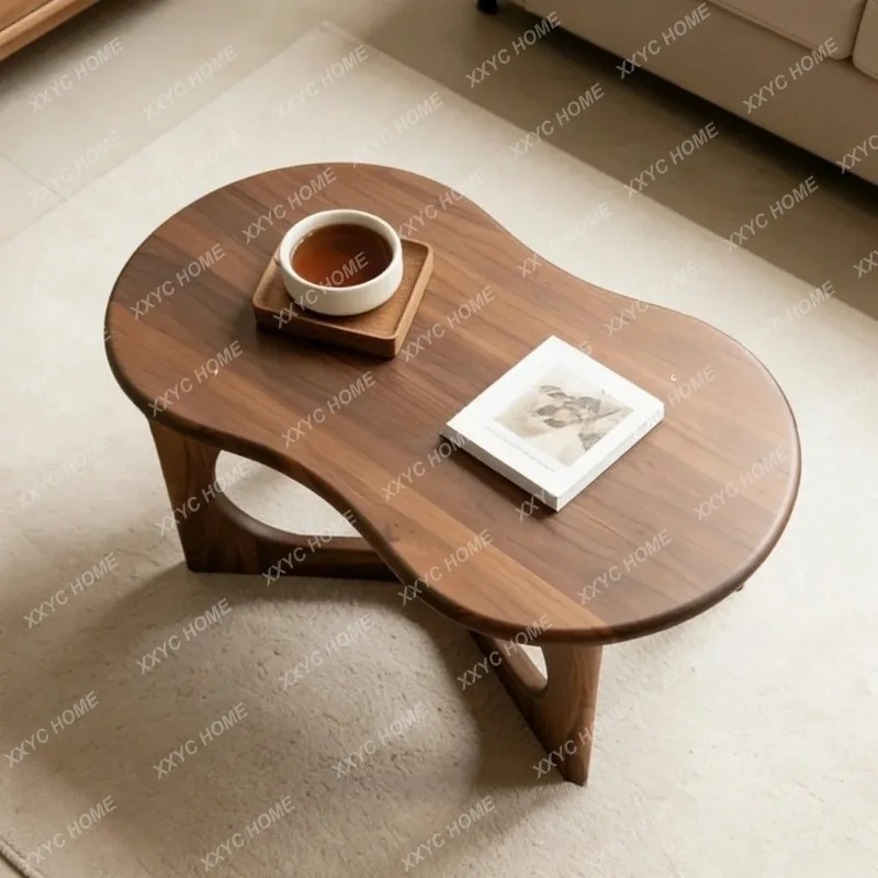 XX Modern simple special-shaped coffee table household size apartment solid wood living room creativity
XX Modern simple special-shaped coffee table household size apartment solid wood living room creativity