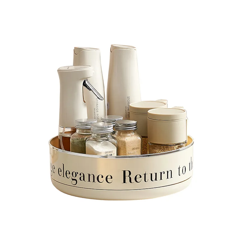 New 360 Degree Rotatable Round Tray Multi Purpose Storage Tray Rotating Storage Rack Kitchen Storage Bathroom Organization
New 360 Degree Rotatable Round Tray Multi Purpose Storage Tray Rotating Storage Rack Kitchen Storage Bathroom Organization