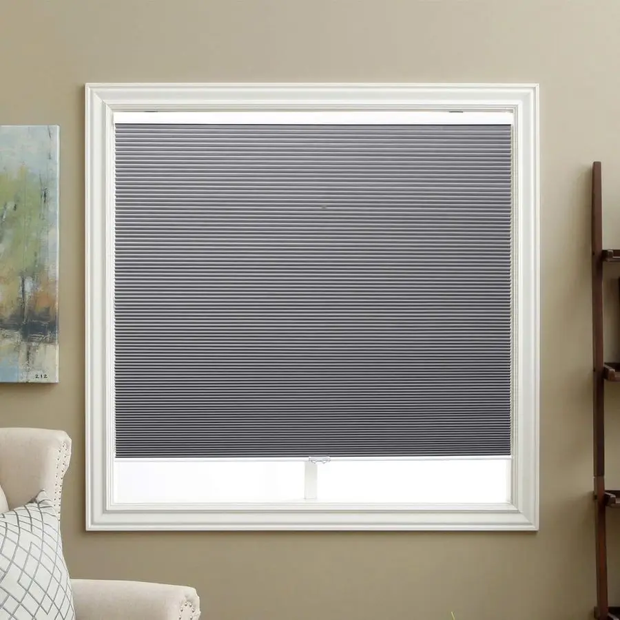 Cellular Shades Blackout Honeycomb Blinds Fabric Window Shades 35 W x 64 H, Cool SilverBlackout
Cellular Shades Blackout Honeycomb Blinds Fabric Window Shades 35 W x 64 H, Cool SilverBlackout