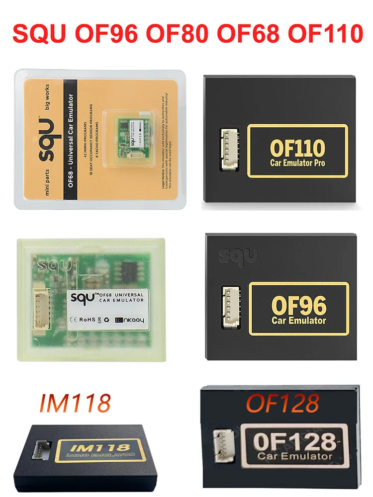 Universal SQU OF68 OF80 OF96 OF110 OF128 OF118Car Emulator Signal Reset Immo ESL Diagnostic Seat Placement Tool
Universal SQU OF68 OF80 OF96 OF110 OF128 OF118Car Emulator Signal Reset Immo ESL Diagnostic Seat Placement Tool