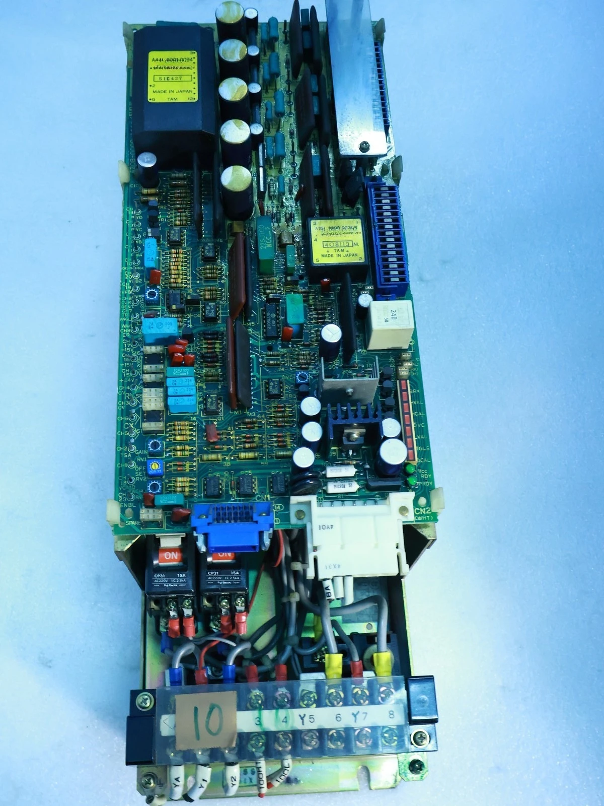 Used A06B-6047-H002 For Fanuc A06B-6047-H002 Velocity Control Unit
Used A06B-6047-H002 For Fanuc A06B-6047-H002 Velocity Control Unit