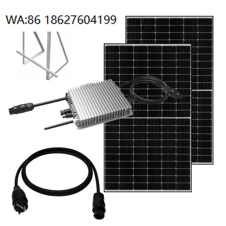 Germany 600 Watt Balcony Perc Pv Solar System, High Light Absorption, Mini On Grid Stable
Germany 600 Watt Balcony Perc Pv Solar System, High Light Absorption, Mini On Grid Stable
