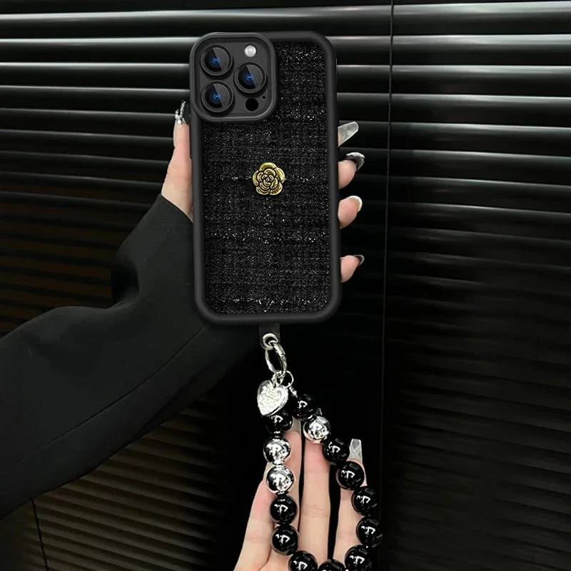Stylish 3D Golden Camellia Flower Lanyard Phone Case For iphone 16 15 14 13 12 11 Pro Max Plus Lens Protection Shockproof Cover
Stylish 3D Golden Camellia Flower Lanyard Phone Case For iphone 16 15 14 13 12 11 Pro Max Plus Lens Protection Shockproof Cover