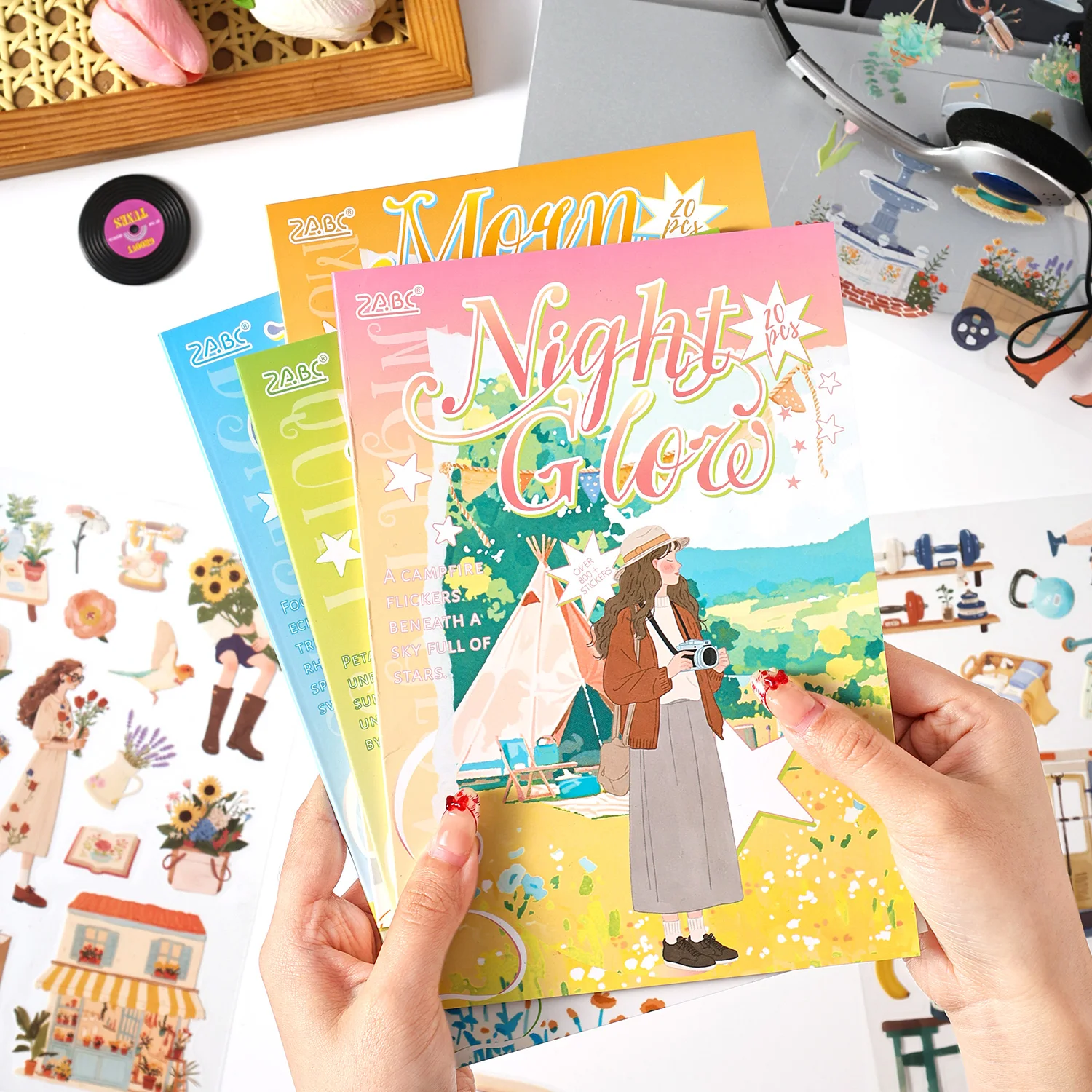 TIANZI 20pcs Cartoon Die Cut Stickers for Journal Planner DIY Scrapbooking Korean Stationery Stickers Decorative Laptop Student
TIANZI 20pcs Cartoon Die Cut Stickers for Journal Planner DIY Scrapbooking Korean Stationery Stickers Decorative Laptop Student