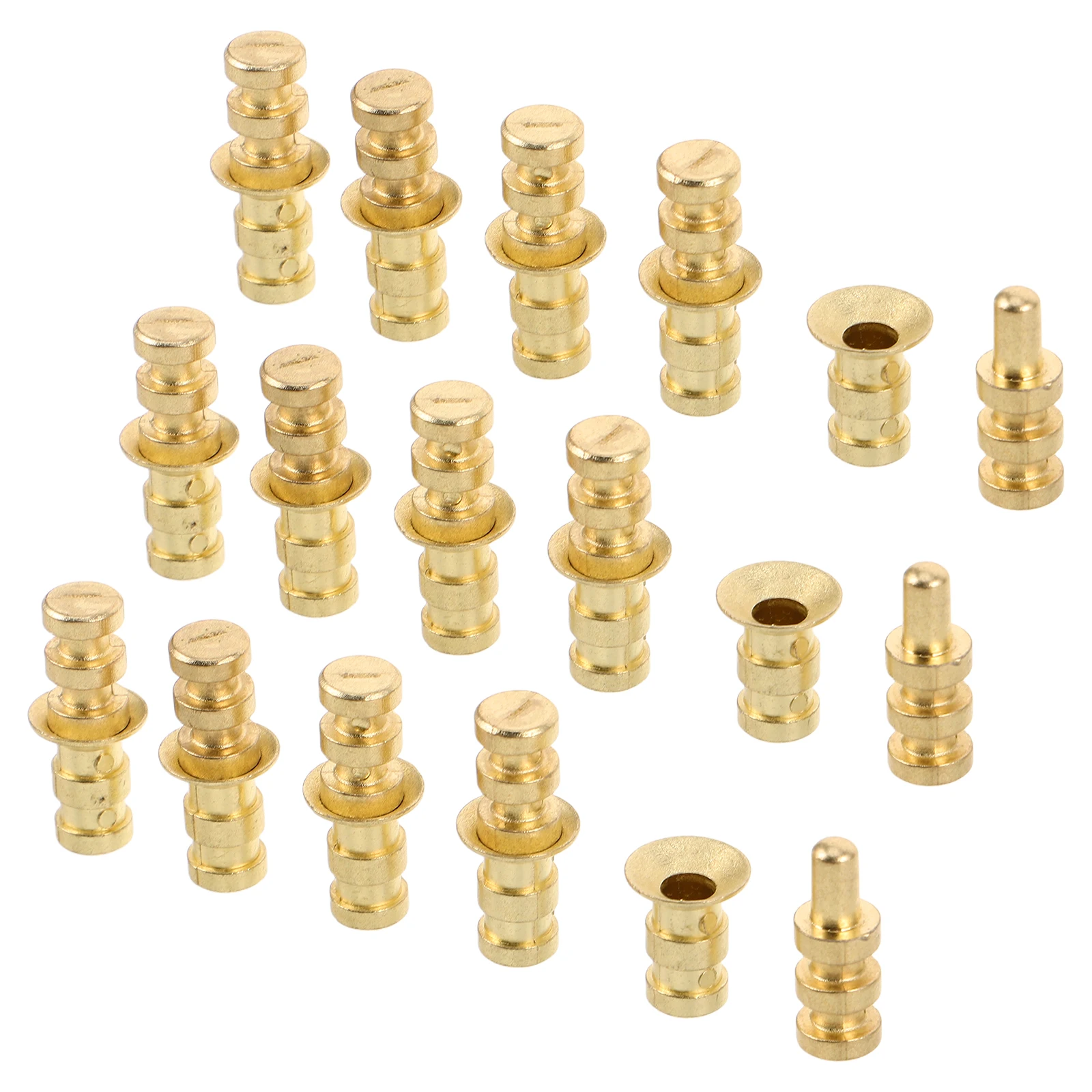 24Pcs Table Fastener Pins Metal Dowel Bolts Sleeve Connector Alignment Pegs for Furniture Dowel Pin Connector Bolt Fitting
24Pcs Table Fastener Pins Metal Dowel Bolts Sleeve Connector Alignment Pegs for Furniture Dowel Pin Connector Bolt Fitting