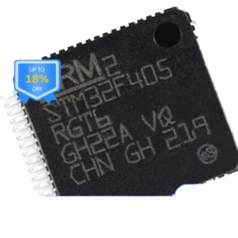 100% NEWHigh quality products STM32F405RGT6 STM32F405RG STM32F405RGT6TR ARM M4 QFP64
100% NEWHigh quality products STM32F405RGT6 STM32F405RG STM32F405RGT6TR ARM M4 QFP64